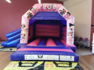 LOL Slide Bouncy Castle