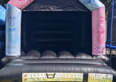 Gender Reveal Bouncy Castle