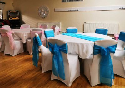 Wedding chair covers and sashes