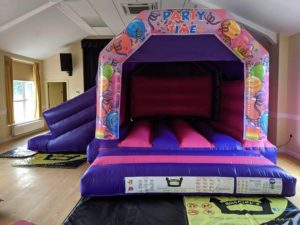 Party time Slide Bouncy Castle