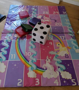 Unicorn Snakes and Ladders