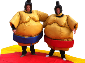 Sumo Suits and mat